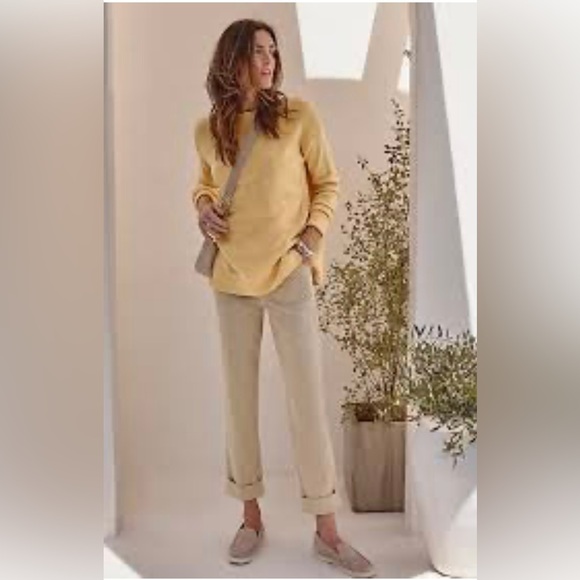 J. Jill Jeans High Rise Patch Pocket Straight Leg Ankle Size 20 NWT - Picture 1 of 7